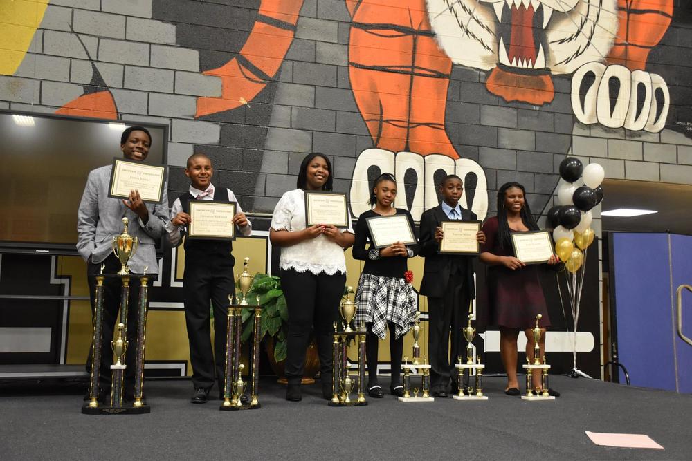 Allendale-Fairfax Middle students find voices during MLK Oratory Competition