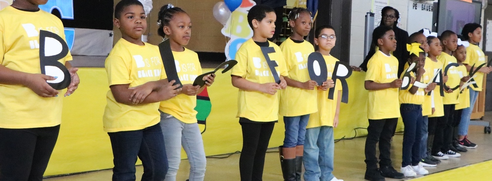 The Baby Tigers perform "Powerful" at Black history celebration!