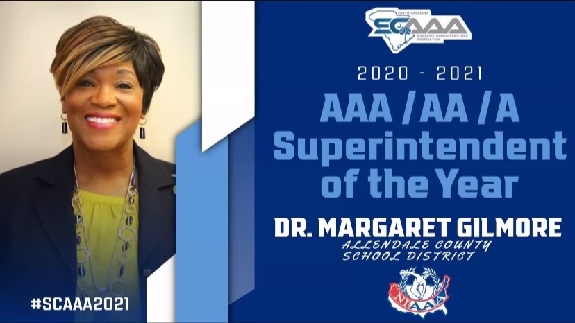 Dr. Gilmore named Superintendent of the Year