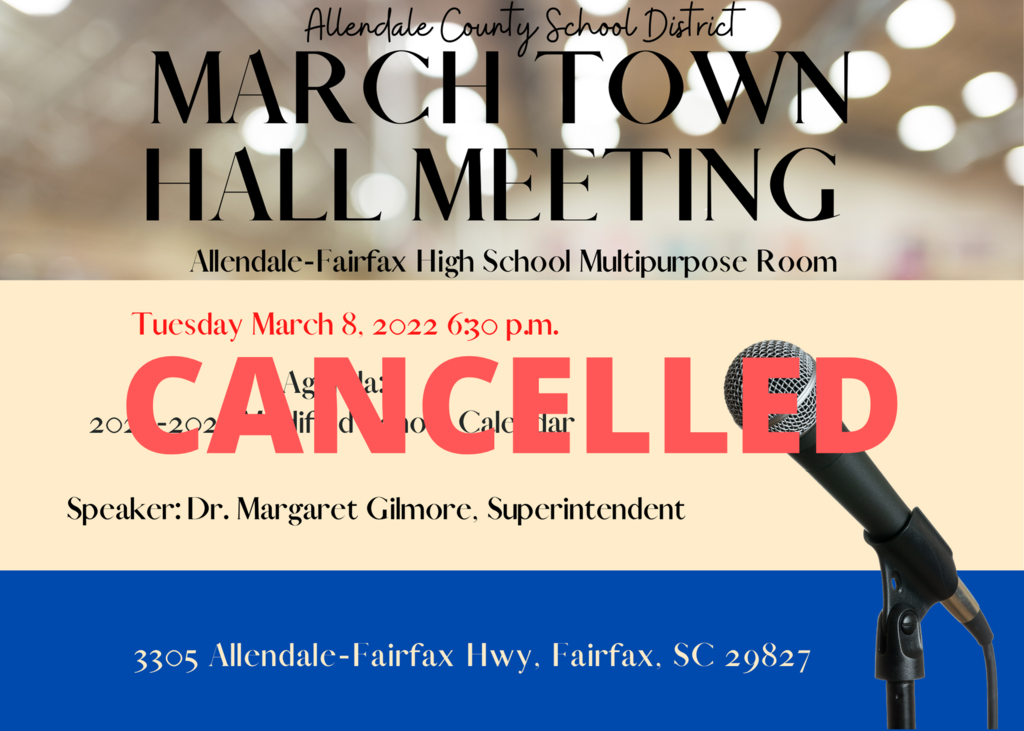 March town hall mtg