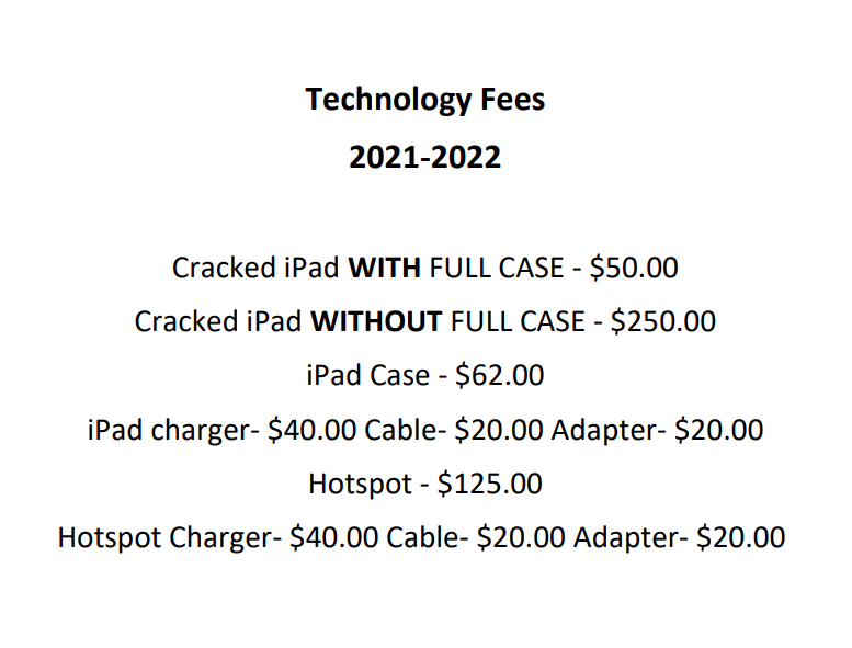 Technology Fees