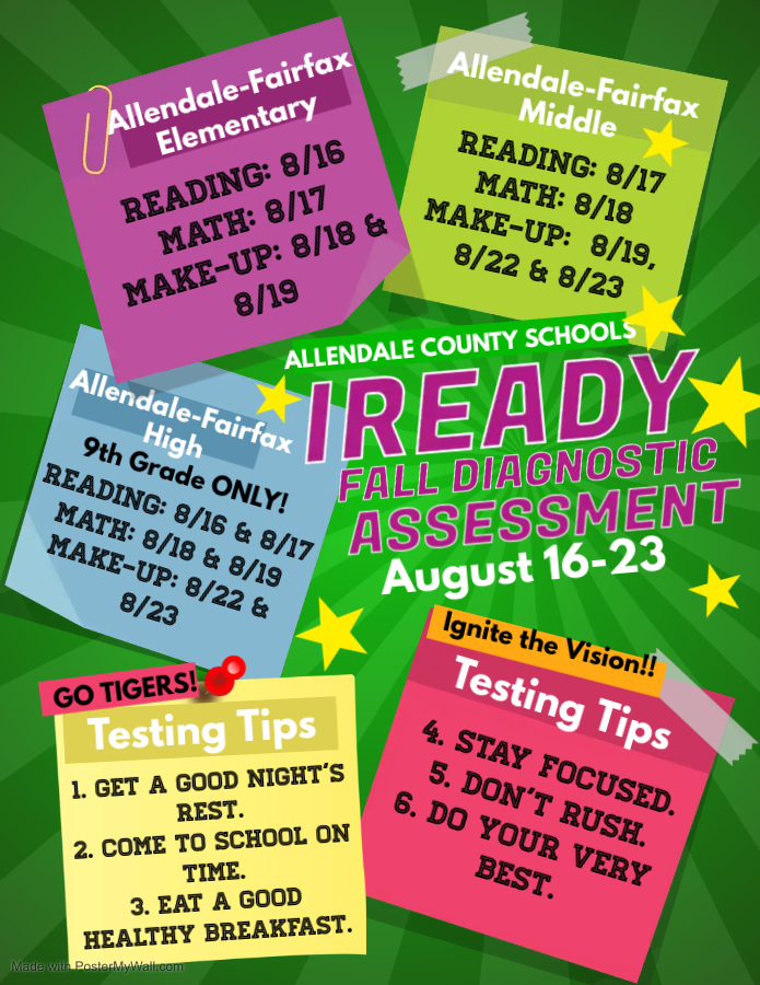 i-ready testing week