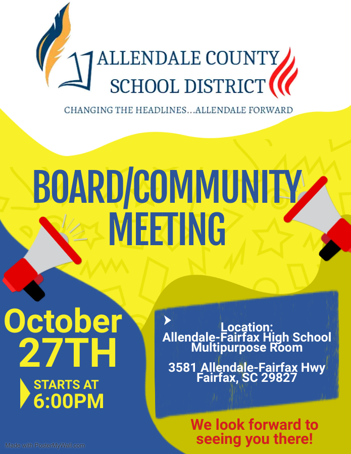 October Board/Community Meeting