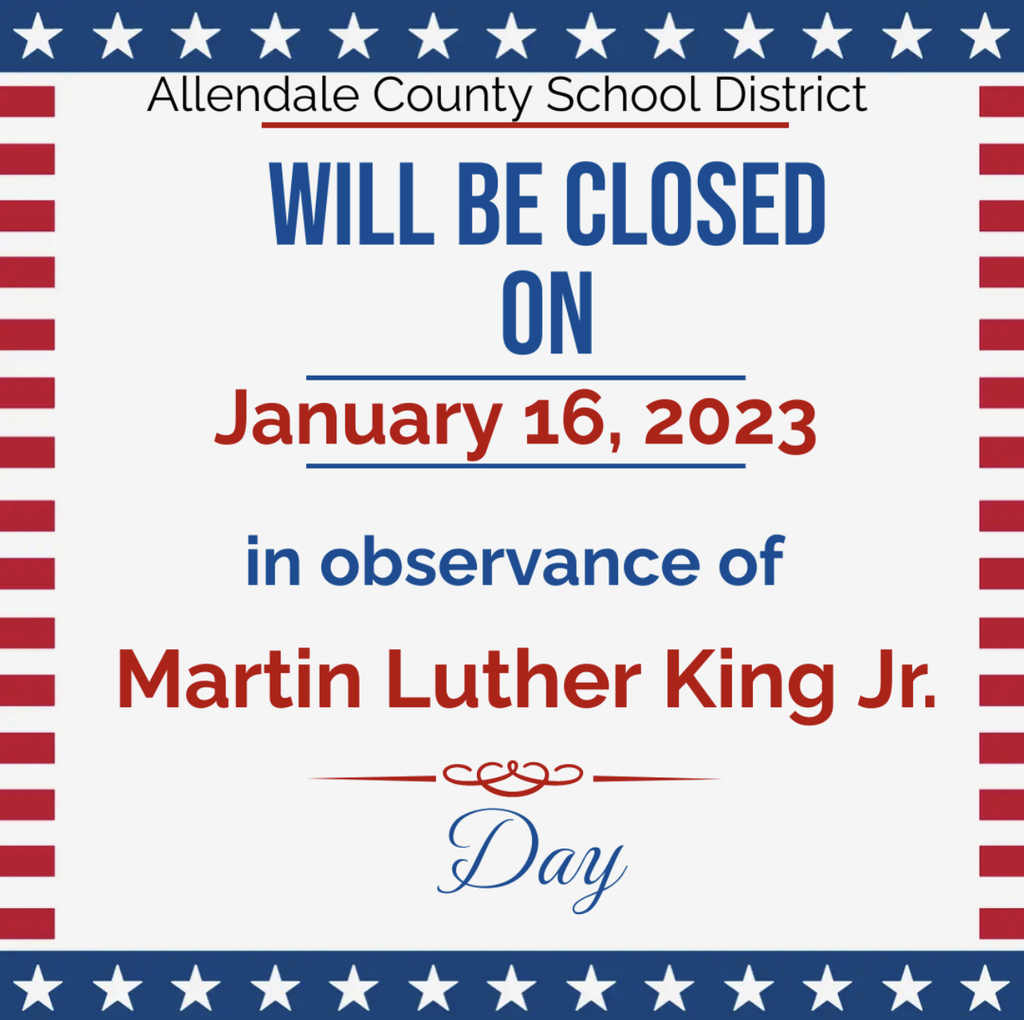 MLK Day Observance - No School