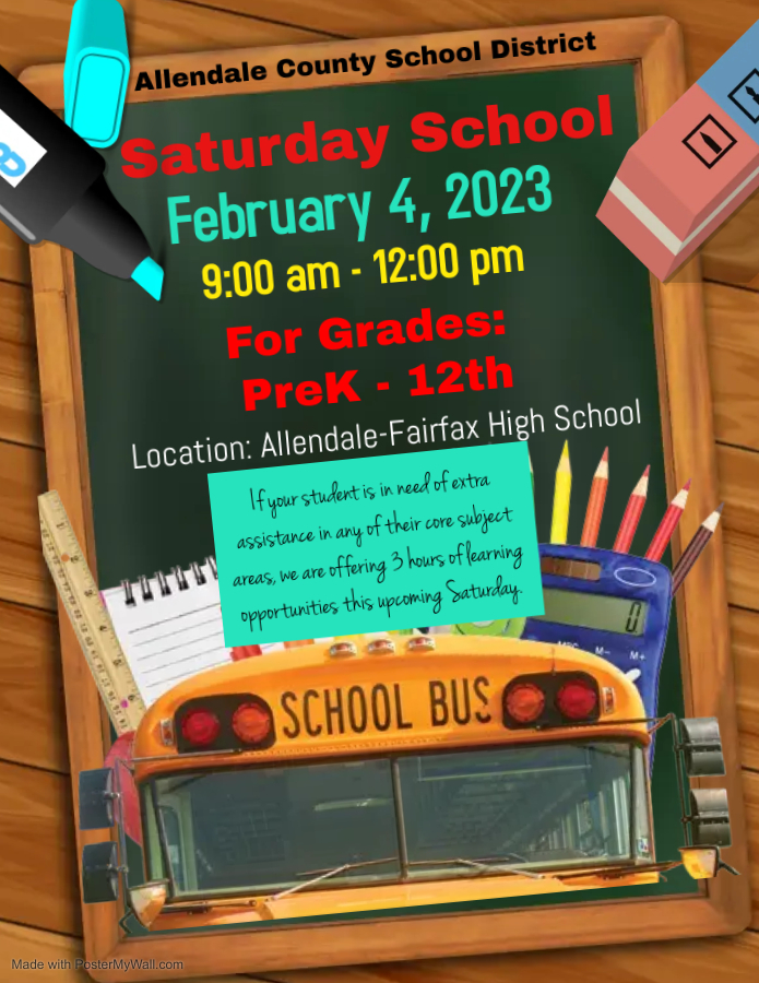 Saturday School - Feb. 4