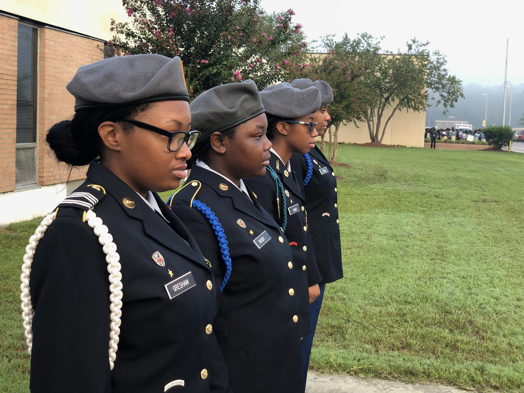 JROTC Cadets during the AFHS 9/11 Ceremony 